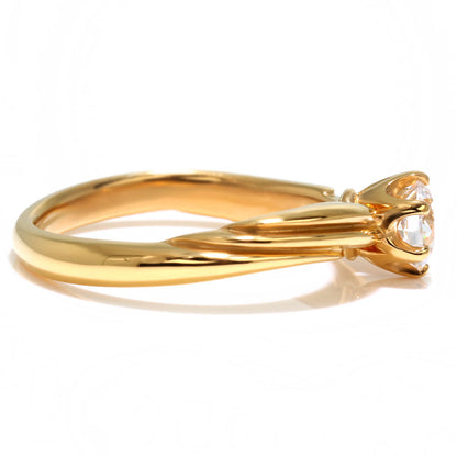 純金 リング レディース 5mm 一粒リング 24金 ゴールド 指輪 シンプル スリーライン K24 誕生石 選べる 一粒 地金 24k 上品 エレガント 資産 母の日 (品番 mr-0069-k24)