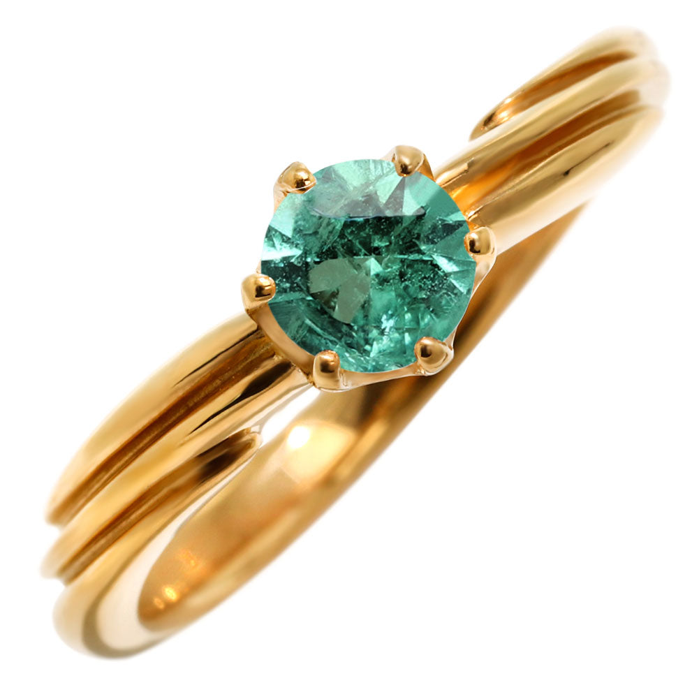 純金 リング レディース 5mm 一粒リング 24金 ゴールド 指輪 シンプル スリーライン K24 誕生石 選べる 一粒 地金 24k 上品 エレガント 資産 母の日 (品番 mr-0069-k24)