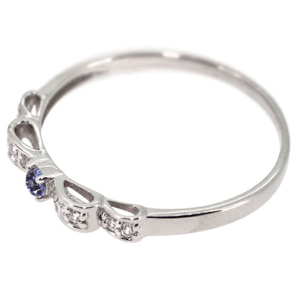 プラチナ ベニトアイト 指輪 リボン リング ピンキー レディース 希少石 りぼん K10 K18 SV925 Pt900 誕生日 彼女 大人可愛い クリスマス (品番 mr-0093-beni)