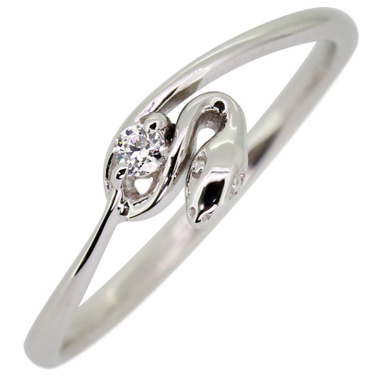 リング ピンキーリング ヘビ 蛇 指輪 レディース 一粒 誕生石 k10 k18 pt900 SV925 スネークリング ひねり 天然石 へび スネーク ファランジリング(品番 mr-0110)