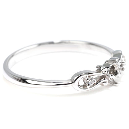 レディース リング 空枠 簡単 セミオーダー 3mm 指輪 馬蹄 K10 K18 Pt900 SV925 指輪 ホースシュー レディースリング  ハート お守りジュエリー 母の日 (品番 mr-0244-kw)