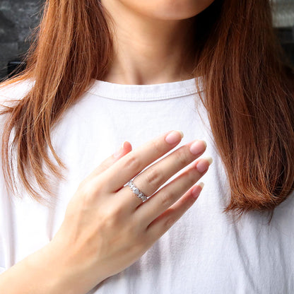 エンゲージリング プラチナ 18金 ダイヤモンド 0.25ct 鑑定書付き フラワー レース かわいい 指輪 SI VS VVS ミル打ち 花 結婚 ブライダル (品番 mr-0442-4-cgl-2)