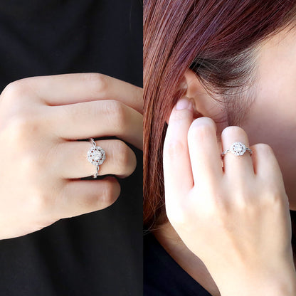 リング 空枠 ジュエリー リフォーム リング空枠 アンティーク調 レース 指輪 ゴージャス セミオーダープラチナ 18金 10金 シルバー 4mm リーフ レディース 華やか (品番 mr-0450-kw)