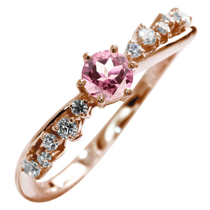 指輪 K18 レディース リング 選べる誕生石 ゴールド 綺麗 K10 SV925 pt900 女性 おしゃれ 上品 ご褒美 お出かけ 卒業式 入学式 ジュエリー 工房直販 (品番 mr-0471)