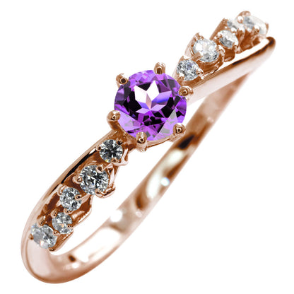 指輪 K18 レディース リング 選べる誕生石 ゴールド 綺麗 K10 SV925 pt900 女性 おしゃれ 上品 ご褒美 お出かけ 卒業式 入学式 ジュエリー 工房直販 (品番 mr-0471)