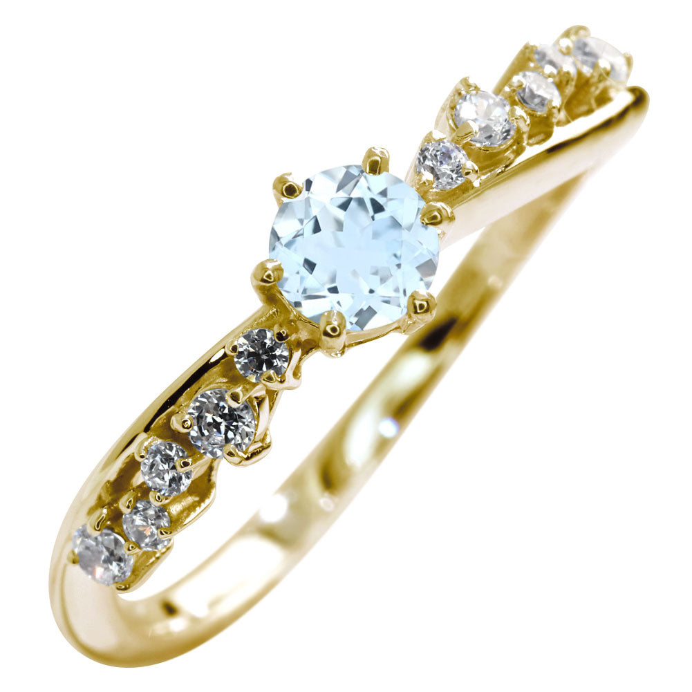 指輪 K18 レディース リング 選べる誕生石 ゴールド 綺麗 K10 SV925 pt900 女性 おしゃれ 上品 ご褒美 お出かけ 卒業式 入学式 ジュエリー 工房直販 (品番 mr-0471)