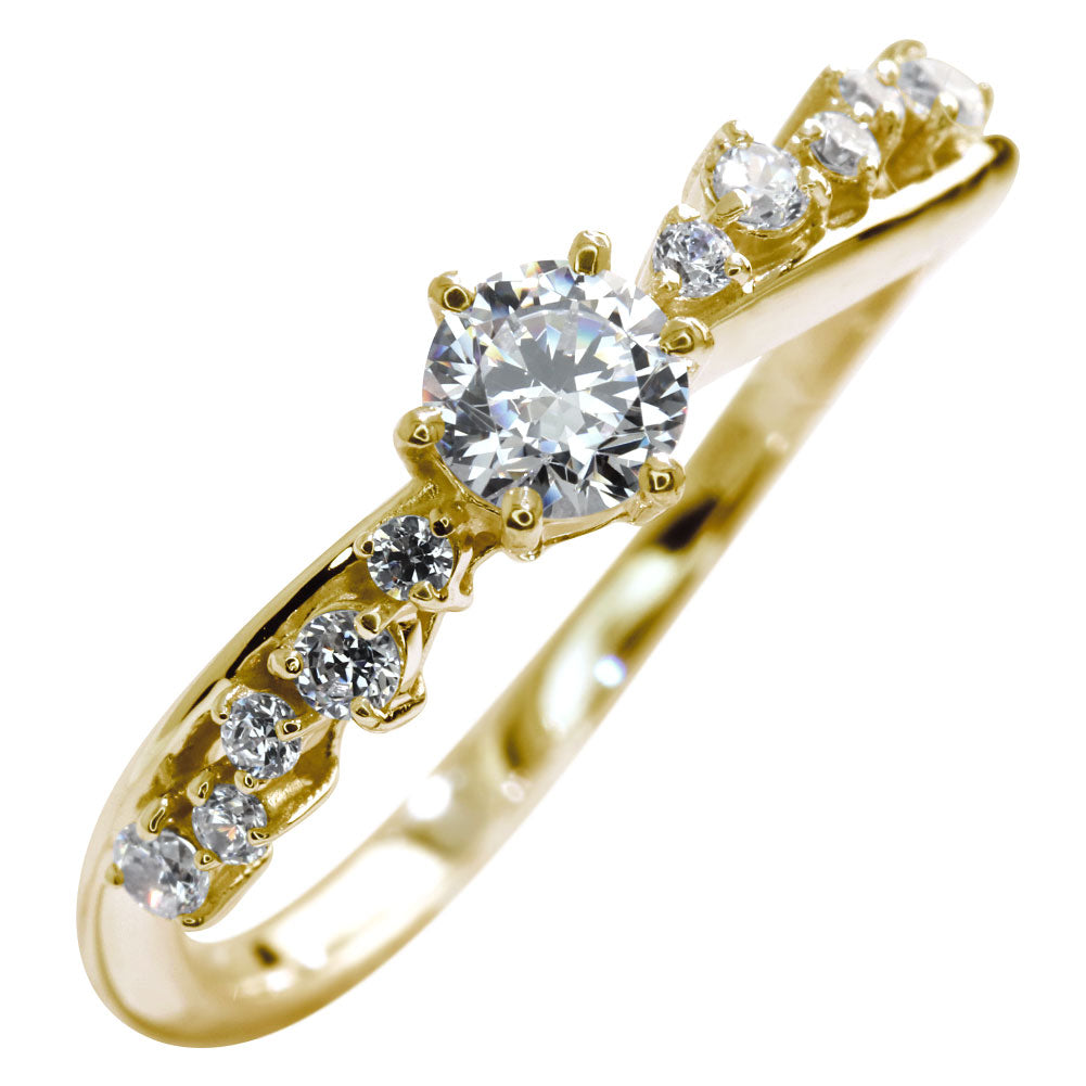 指輪 K18 レディース リング 選べる誕生石 ゴールド 綺麗 K10 SV925 pt900 女性 おしゃれ 上品 ご褒美 お出かけ 卒業式 入学式 ジュエリー 工房直販 (品番 mr-0471)