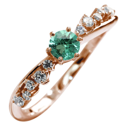 指輪 K18 レディース リング 選べる誕生石 ゴールド 綺麗 K10 SV925 pt900 女性 おしゃれ 上品 ご褒美 お出かけ 卒業式 入学式 ジュエリー 工房直販 (品番 mr-0471)