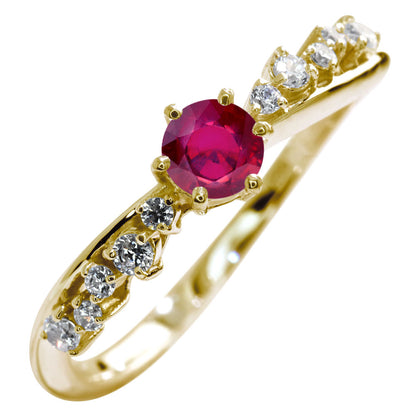 指輪 K18 レディース リング 選べる誕生石 ゴールド 綺麗 K10 SV925 pt900 女性 おしゃれ 上品 ご褒美 お出かけ 卒業式 入学式 ジュエリー 工房直販 (品番 mr-0471)