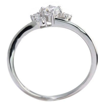 婚約指輪 ダイヤモンド リング 18金 プラチナ 華奢 エンゲージリング 鑑定書付き 指輪 婚約 K18 Pt900 レディースリング プロポーズ サプライズ (品番 mr-0472-4-cgl-2)