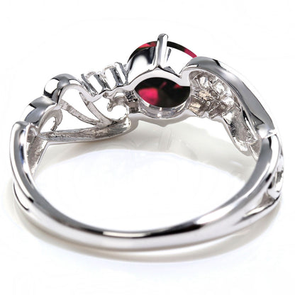 レディース 指輪 可愛い エアリー 選べる誕生石 6mm リング sv925 k10 k18 pt900 風 羽 ウィング フェアリー 上品 大ぶり 大人女子 結婚式 記念日 (品番 mr-0478)