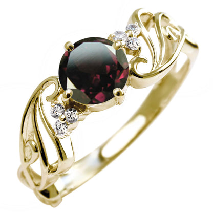 レディース 指輪 可愛い エアリー 選べる誕生石 6mm リング sv925 k10 k18 pt900 風 羽 ウィング フェアリー 上品 大ぶり 大人女子 結婚式 記念日 (品番 mr-0478)