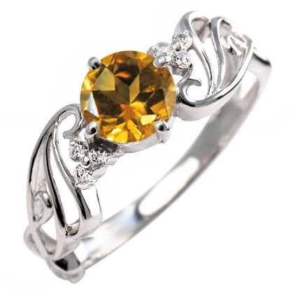 レディース 指輪 可愛い エアリー 選べる誕生石 6mm リング sv925 k10 k18 pt900 風 羽 ウィング フェアリー 上品 大ぶり 大人女子 結婚式 記念日 (品番 mr-0478)