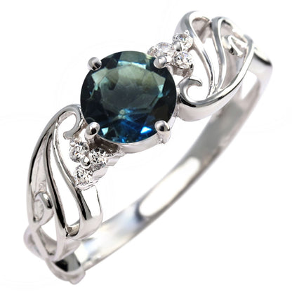 レディース 指輪 可愛い エアリー 選べる誕生石 6mm リング sv925 k10 k18 pt900 風 羽 ウィング フェアリー 上品 大ぶり 大人女子 結婚式 記念日 (品番 mr-0478)