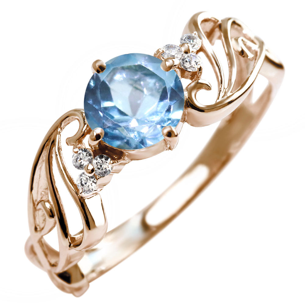 レディース 指輪 可愛い エアリー 選べる誕生石 6mm リング sv925 k10 k18 pt900 風 羽 ウィング フェアリー 上品 大ぶり 大人女子 結婚式 記念日 (品番 mr-0478)