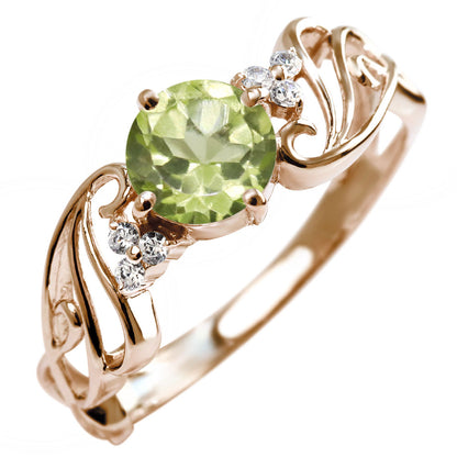 レディース 指輪 可愛い エアリー 選べる誕生石 6mm リング sv925 k10 k18 pt900 風 羽 ウィング フェアリー 上品 大ぶり 大人女子 結婚式 記念日 (品番 mr-0478)