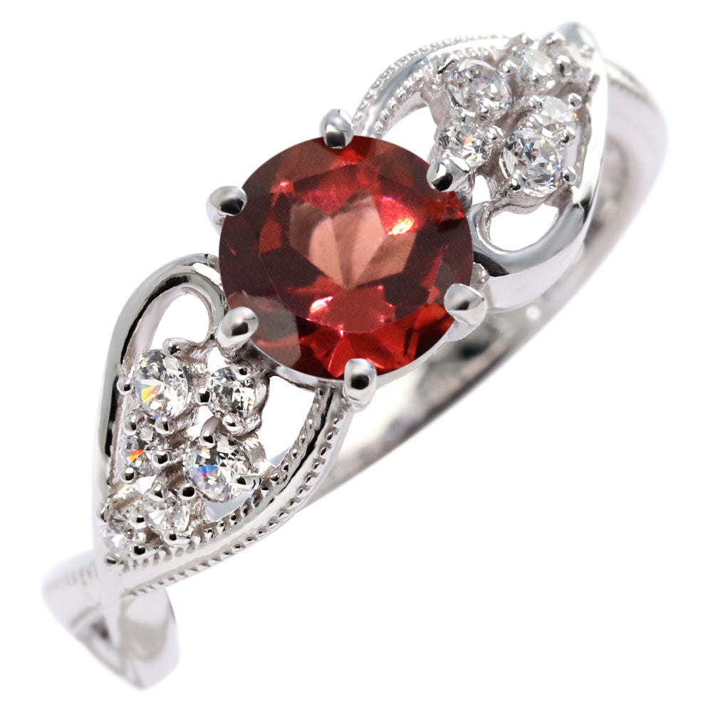 大粒 リング 6mm レディース 指輪 選べるルース 天然石 ハート ジュエリー S字デザイン 彼女 人気 おすすめ バースデー ご褒美 クリスマス プレゼント(品番 mr-0482)