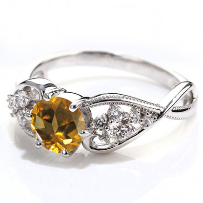 大粒 リング 6mm レディース 指輪 選べるルース 天然石 ハート ジュエリー S字デザイン 彼女 人気 おすすめ バースデー ご褒美 クリスマス プレゼント(品番 mr-0482)