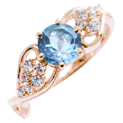 大粒 リング 6mm レディース 指輪 選べるルース 天然石 ハート ジュエリー S字デザイン 彼女 人気 おすすめ バースデー ご褒美 クリスマス プレゼント(品番 mr-0482)