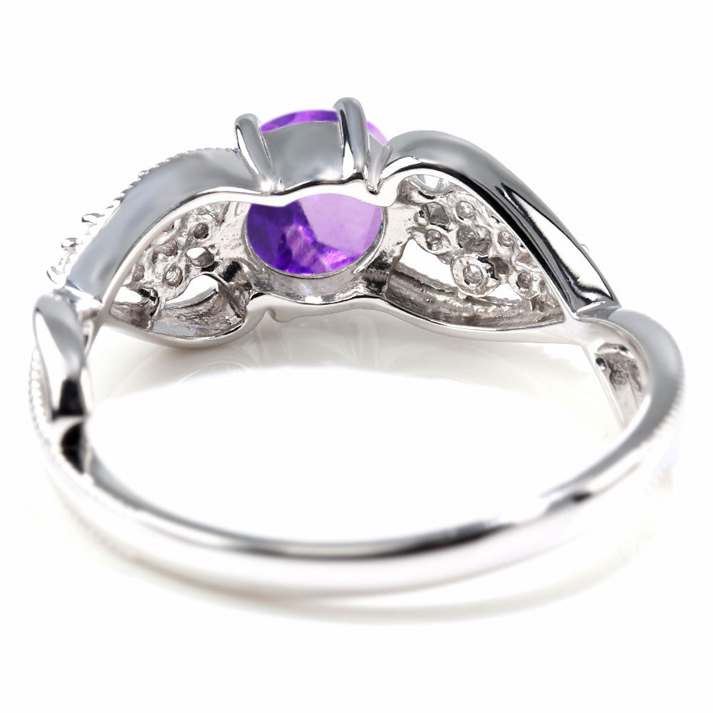 大粒 リング 6mm レディース 指輪 選べるルース 天然石 ハート ジュエリー S字デザイン 彼女 人気 おすすめ バースデー ご褒美 クリスマス プレゼント(品番 mr-0482)