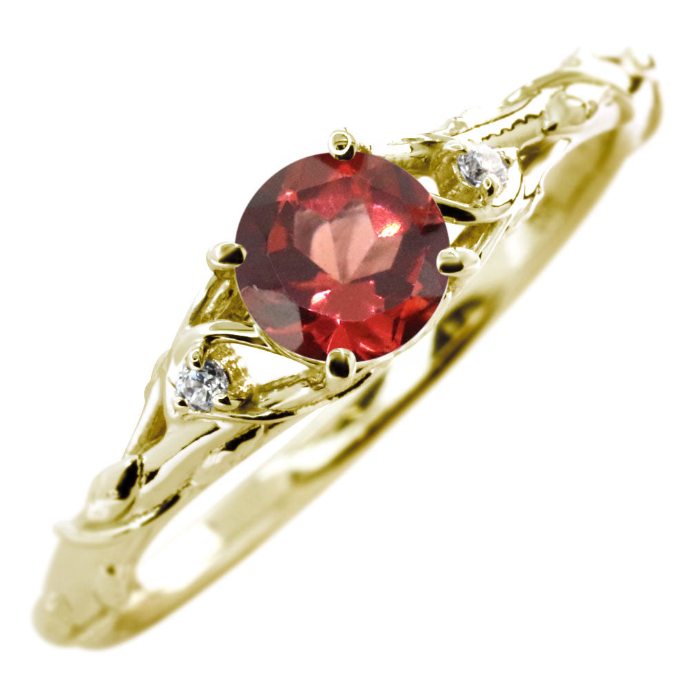 レディース リング 指輪 誕生石 ボタニカル 天然石 選べる誕生石 蔦モチーフ K10 K18 PT900 SV925 上品 可愛い ナチュラル 普段使い ギフト 日本製 (品番 mr-0485)