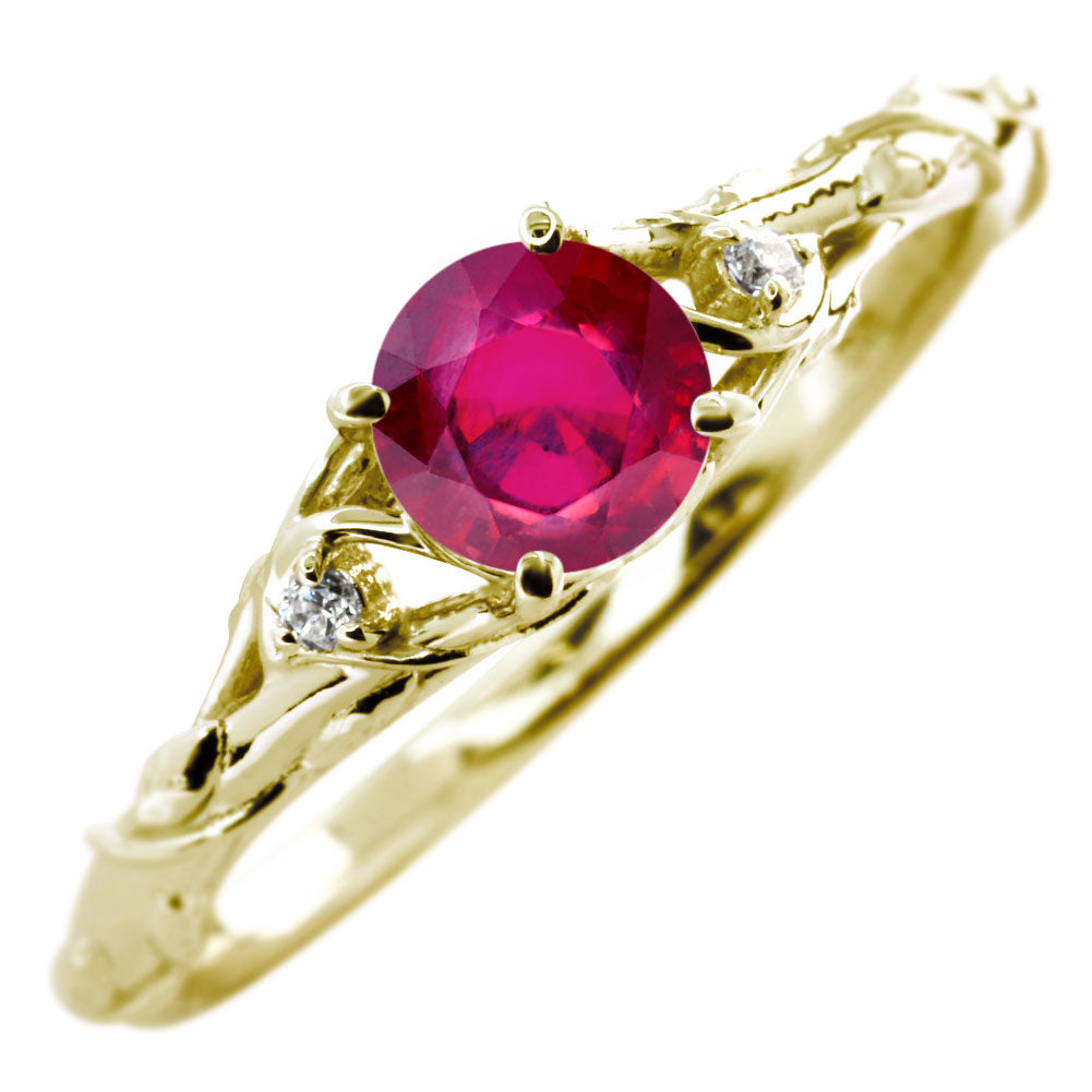 レディース リング 指輪 誕生石 ボタニカル 天然石 選べる誕生石 蔦モチーフ K10 K18 PT900 SV925 上品 可愛い ナチュラル 普段使い ギフト 日本製 (品番 mr-0485)