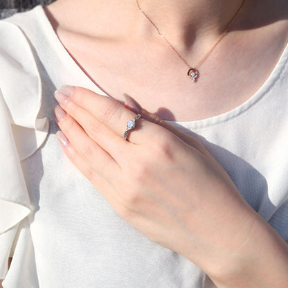 空枠 指輪 5mm 簡単 セミオーダー 枠 アラベスク リング sv925 k10 k18 pt900 フラワー 華やか アンティーク 誕生日 記念日 クリスマス プレゼント (品番 mr-0486-kw)