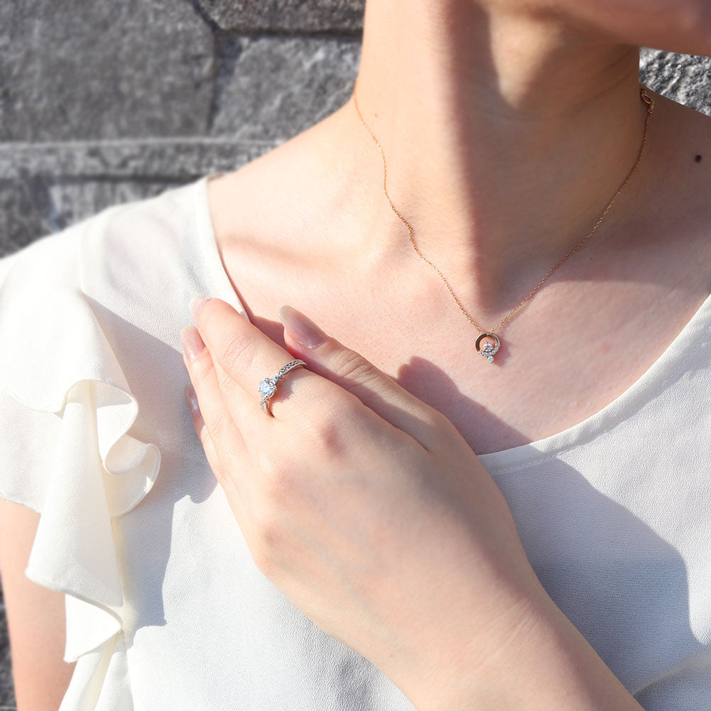 アンティークリング 空枠 簡単 セミオーダー 指輪 5mm カスタムルース 唐草 ミルグレイン キラキラ 透かし 特別 成人祝い 誕生日 記念日 ギフト (品番 mr-0487-kw)