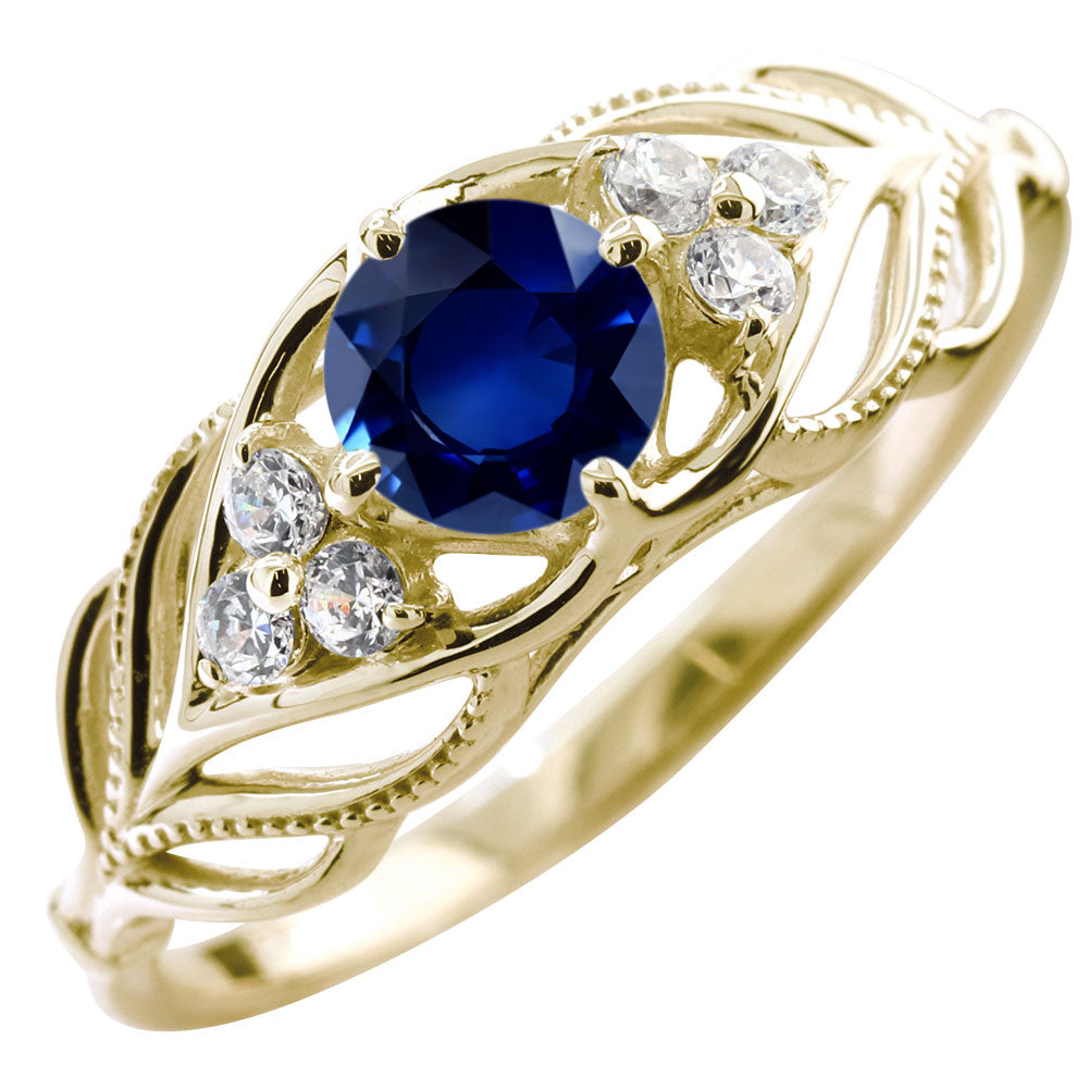 レディース リング 選べる誕生石 指輪 5mm リーフ 綺麗 ミル打ち 女性 おすすめ クラシック ジュエリー 日本製 アニバーサリープレゼント エレガント (品番 mr-0490)