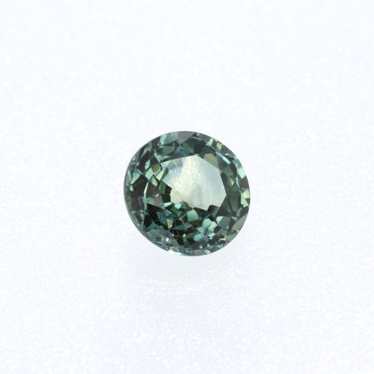 ティールサファイア ルース ラウンドカット 5.1mm 0.64ct (品番 ruth-r7929-005)