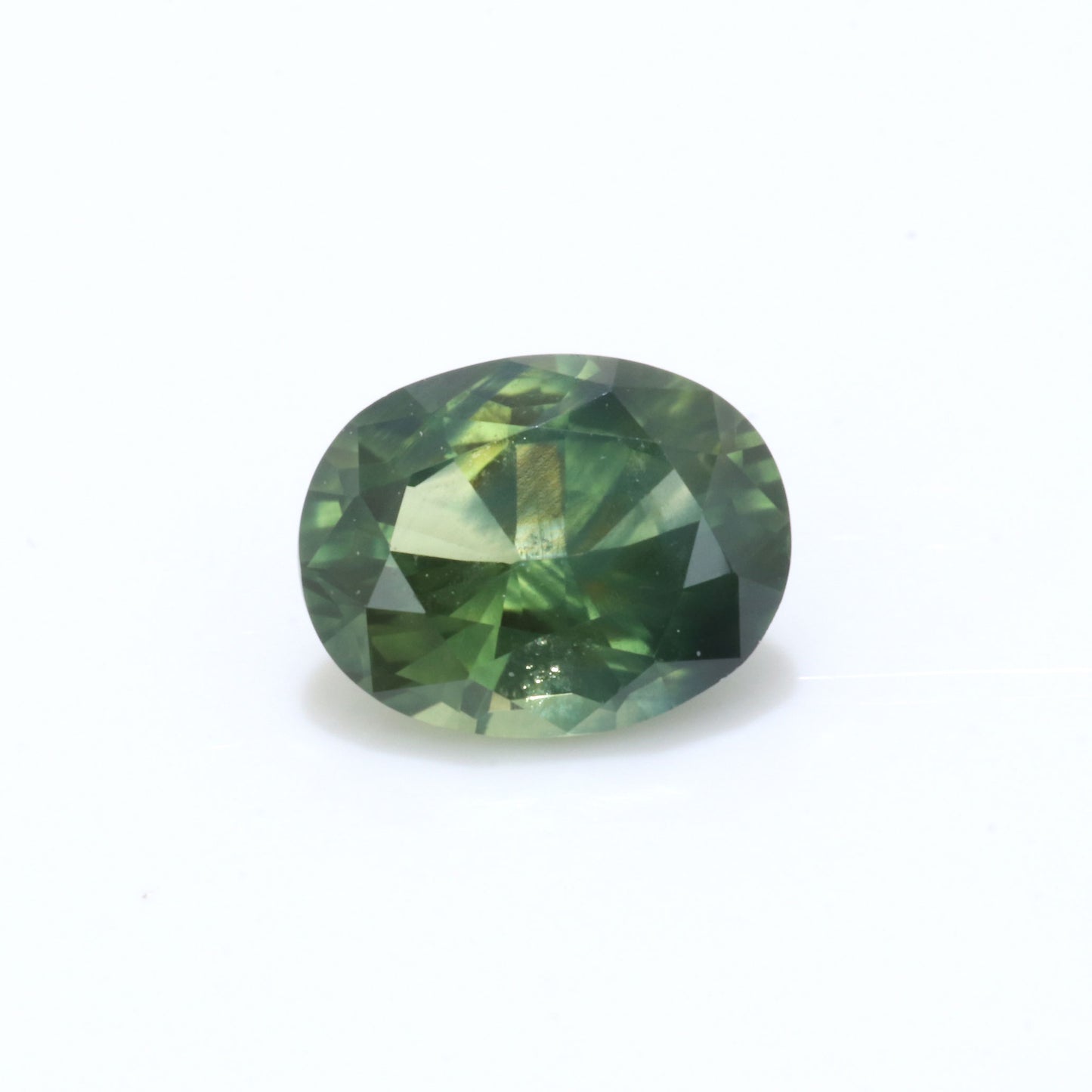 パーティーカラーサファイア ルース オーバルカット 5.1×4.1mm 0.41ct (品番ruth-r7929-006)