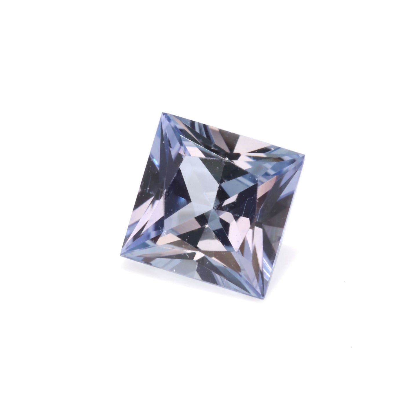 ファンシーカラーサファイア ルース プリンセスカット 4.7mm 0.55ct (品番 ruth-r7929-010)