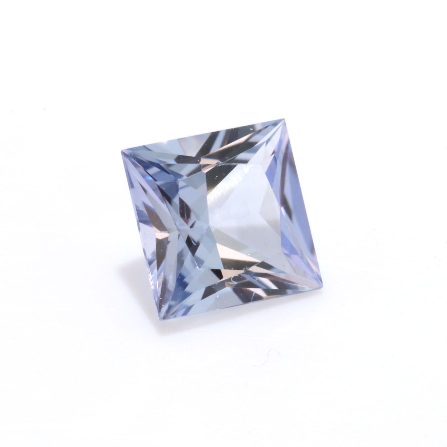 ファンシーカラーサファイア ルース プリンセスカット 4.7mm 0.55ct (品番 ruth-r7929-010)