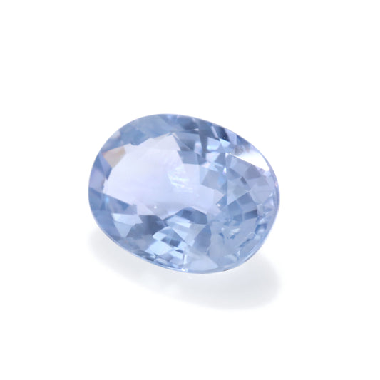 シルキーサファイア ルース オーバルカット 7.1mm×5.1mm 1.02ct (品番 ruth-r7929-017)