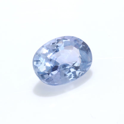 シルキーサファイア ルース オーバルカット 7.1mm×5.1mm 1.02ct (品番 ruth-r7929-017)