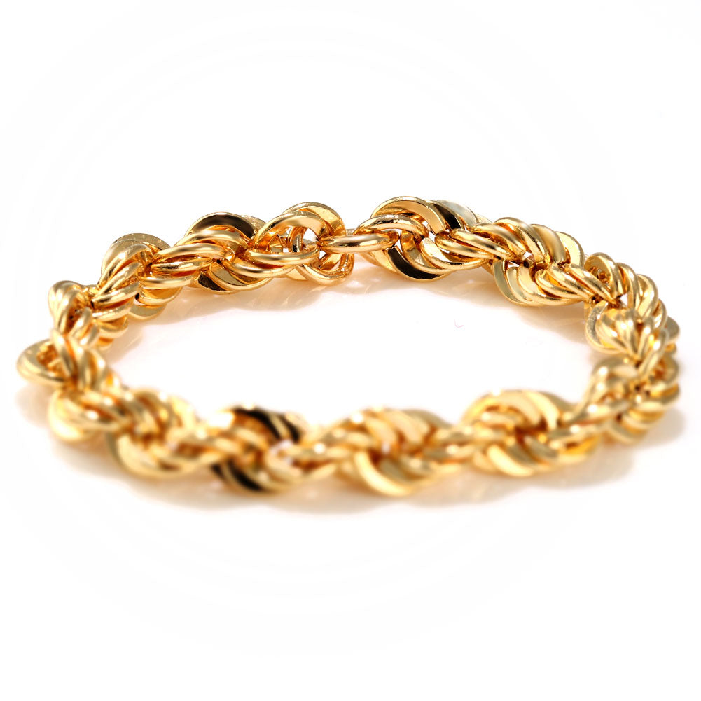 K18 イエローゴールド 中空 チェーンリング ロープ レディース 指輪 18金 リング 中空チェーン 彼氏 彼女 お揃い ペア おすすめ おしゃれリング (品番 rope-h-r-060-k18)