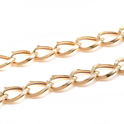 ネックレス 18金 ルビド 中空チェーン レディース K18 ゴールド 中空 チェーンネックレス 上品 ボリュームチェーン おしゃれ 中空 軽やか (品番 rubido-h-s-k18-l)