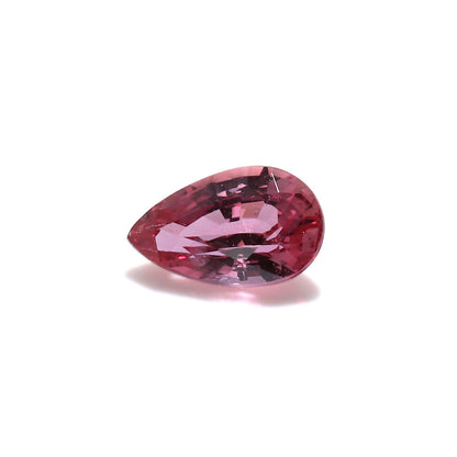ピンクサファイア ルース ペアシェイプ 5.1mm×3.1mm 0.29ct