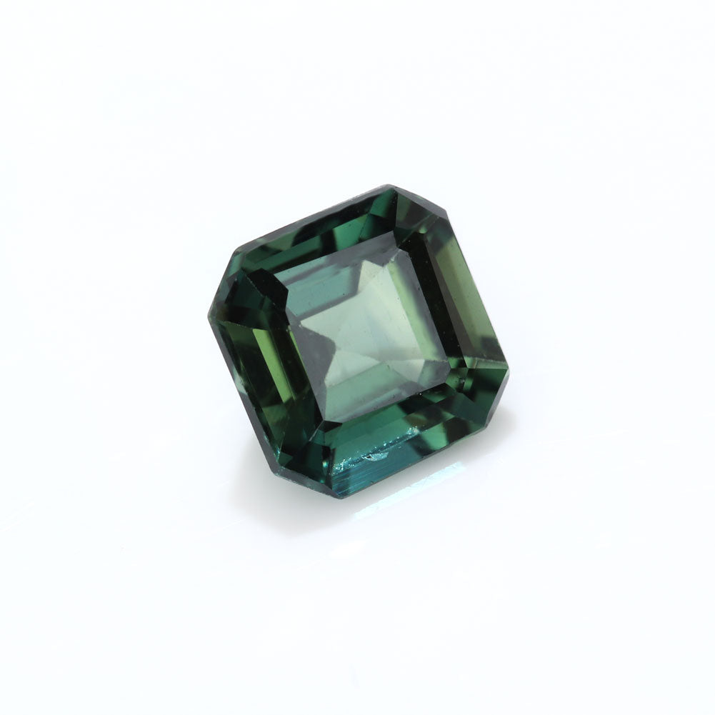 ファンシーカラーサファイア ルース オクタゴンカット 4.9mm 0.75ct