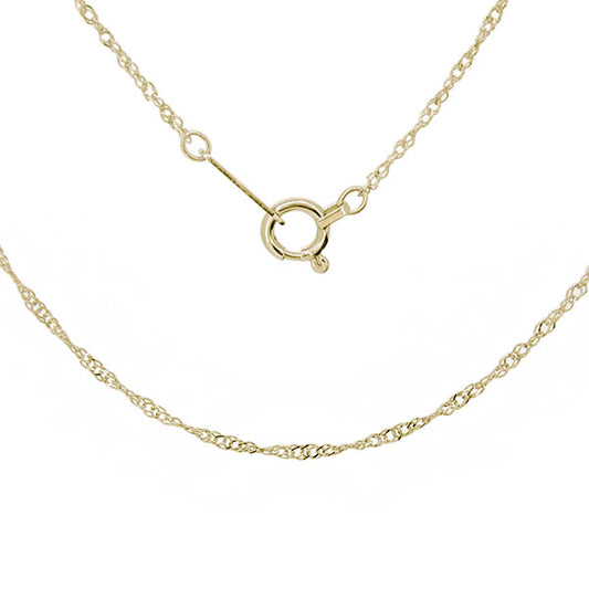 スクリューチェーン レディース ネックレス 華やか 上品 チェーンのみ 40cm 10金 18金 プラチナ 繊細 輝き 立体的 大人 女性 普段使い(品番 screw-015-chain)