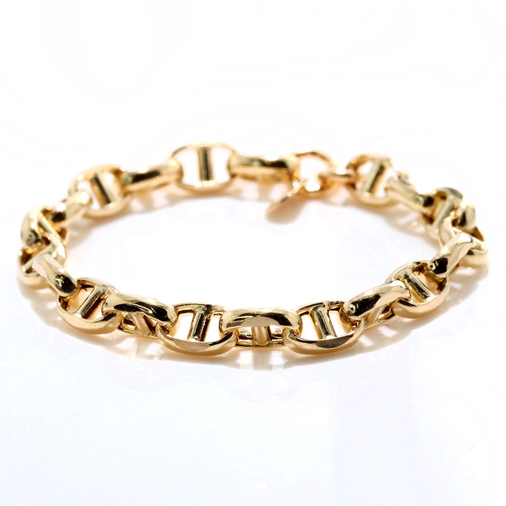 リング 中空 チェーン K18 イエローゴールド 指輪 スカル レディース K18YG 中空チェーン ユニセックス エレガント 大人女子 人気 プレゼント (品番 skull-h-r-100-k18)