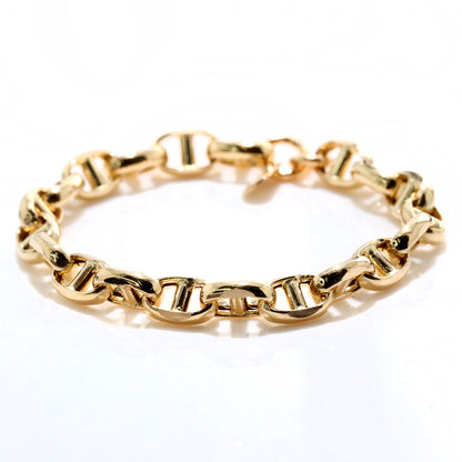 リング 中空 チェーン K18 イエローゴールド 指輪 スカル レディース K18YG 中空チェーン ユニセックス エレガント 大人女子 人気 プレゼント (品番 skull-h-r-100-k18)