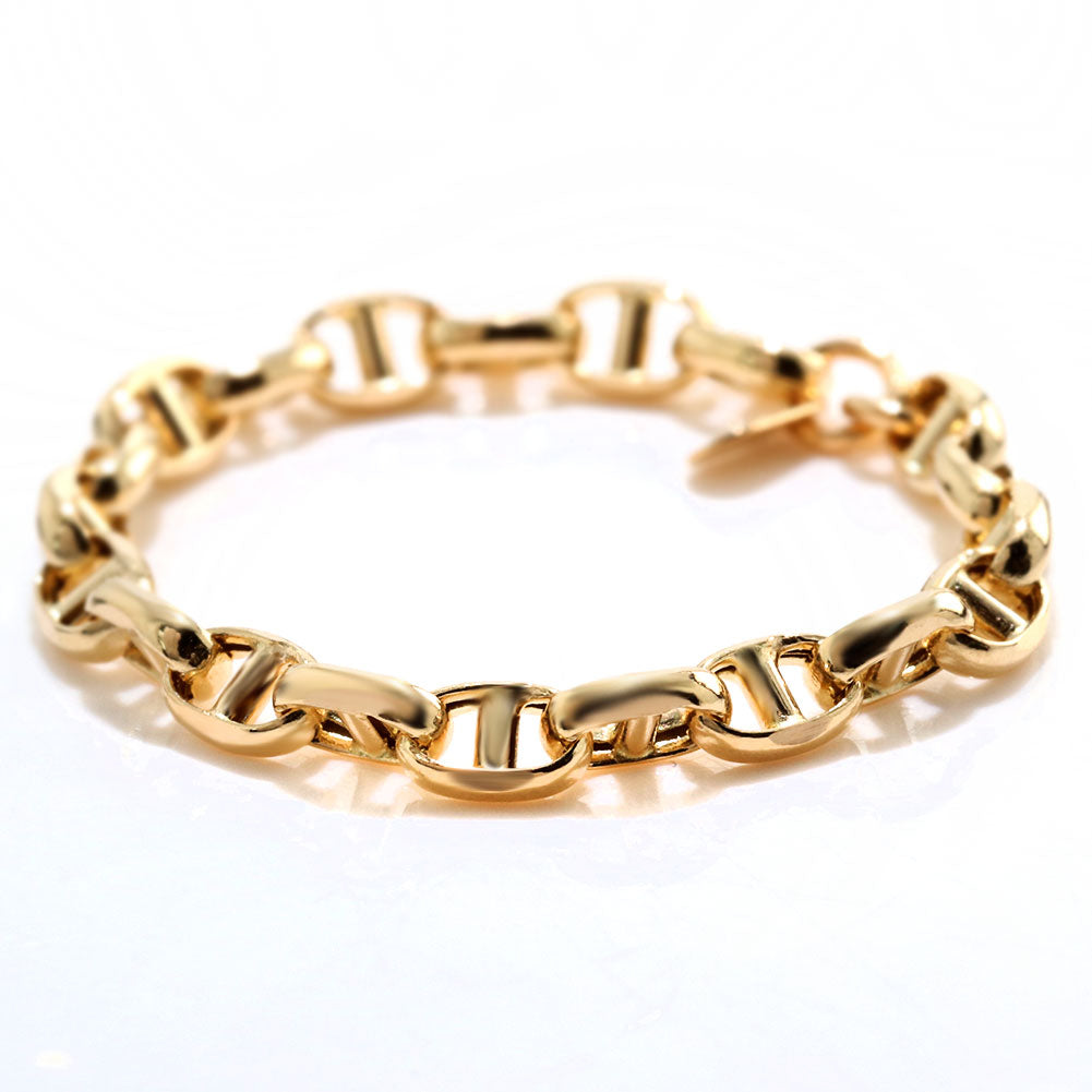 リング 中空 チェーン K18 イエローゴールド 指輪 スカル レディース K18YG 中空チェーン ユニセックス エレガント 大人女子 人気 プレゼント (品番 skull-h-r-100-k18)