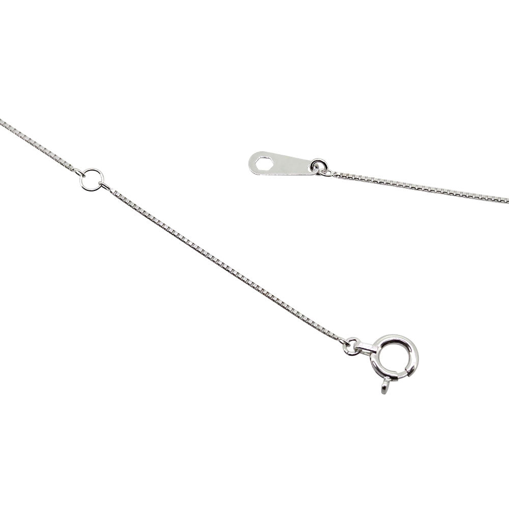 ベネチアンチェーン レディース チェーンのみ K10 K18 PT850 ネックレス ベネチアン 幅0.6mm 40cm チェーンネックレス (品番 venetian-06-chain)