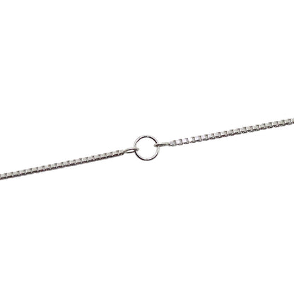 ベネチアンチェーン レディース チェーンのみ K10 K18 PT850 ネックレス ベネチアン 幅0.6mm 40cm チェーンネックレス (品番 venetian-06-chain)