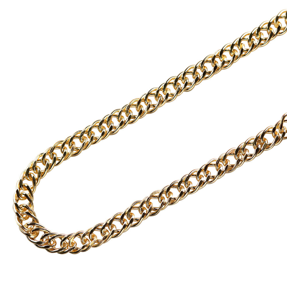 18金 喜平ブレスレット メンズ 中空 チェーン ダブル イエローゴールド 喜平 K18 中空ダブル メンズブレスレット 彼女 お揃い (品番 w-k-050-18-k18)