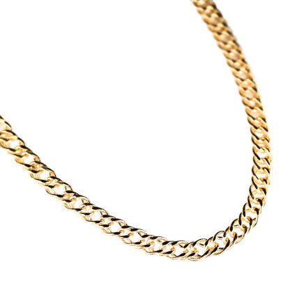 18金 喜平ブレスレット メンズ 中空 チェーン ダブル イエローゴールド 喜平 K18 中空ダブル メンズブレスレット 彼女 お揃い (品番 w-k-050-18-k18)