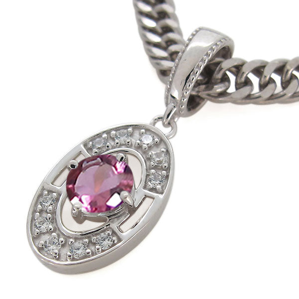 大粒 楕円 ペンダント 喜平チェーン メンズ 選べる誕生石 天然石 k10 k18 pt900 sv925 mens pendant necklace diamond ネックレス 喜平 ダイヤモンド