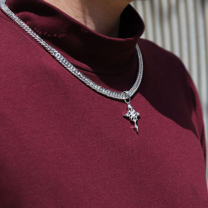 クロス 十字架 ペンダントトップ メンズ 喜平100g用 選べる誕生石 ペンダント 大粒 天然石 mens pendant top head croee birthstone K10 K18 PT900 SV925