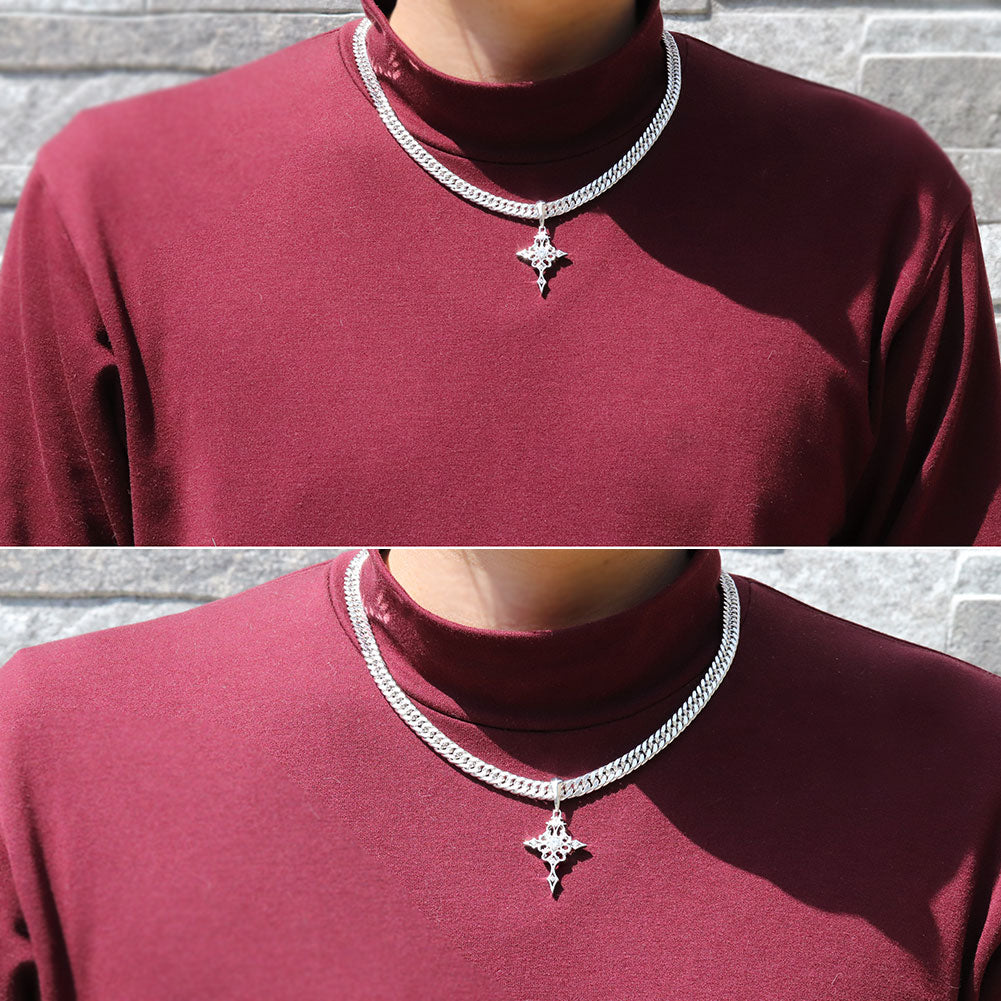 クロス 十字架 ペンダントトップ メンズ 喜平100g用 選べる誕生石 ペンダント 大粒 天然石 mens pendant top head croee birthstone K10 K18 PT900 SV925